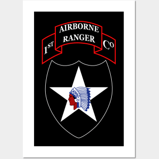 1st Ranger Infantry Company - 2nd ID SSI X 300 Posters and Art